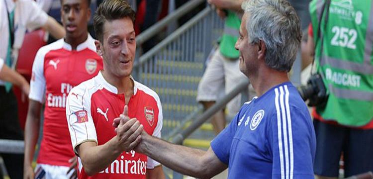 مورينيو واوزيل 